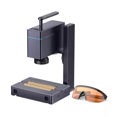 LaserPecker 3 Laser Engraver Metal & Plastic Engraving Machine Glasses + Roller • £1691.99