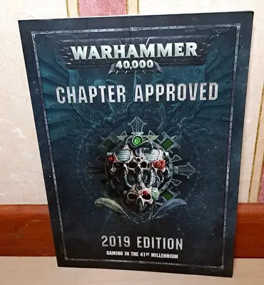 Chapter Approved Warhammer 40000 Rulebook. 2019 Edition. • £10