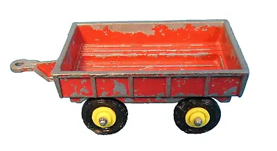 Vintage Tootsietoy Diecast Metal Red Utility Cart • $6.95