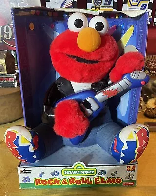 1998 Rock And & Roll Elmo - Fisher Price - Sesame Street - In Orig Box • $24.99