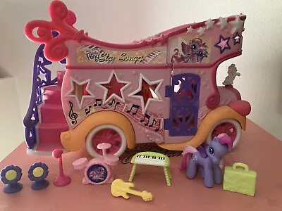 My Little Pony Ponyville Star Song’s Tour Bus G3 • £19.99