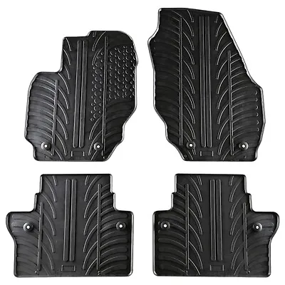 Rubber Car Floor Mats For Volvo X70 All Weather Heavy Duty Rugs Auto Liners New • $59.34