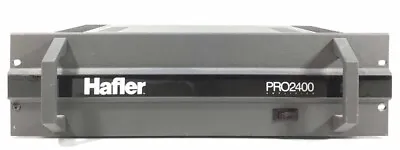 Hafler Pro2400 Stereo Hifi Professional Power Amplifier Pro 2400  • $199