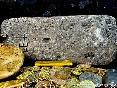 Atocha Shipwreck Silver Bar Fisher Coa .9 Factor 14  Treasure  Pirate Gold Coins • $29500