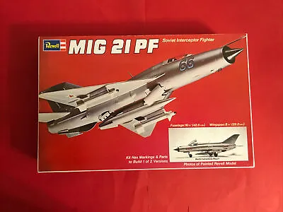 Revell H-267 1:32 MIG 21 PF Soviet Interceptor Fighter • $60