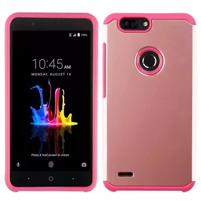 For ZTE Blade Z Max Z982 - Rose Gold/Hot Pink Astronoot Phone Case Cover • $7.89