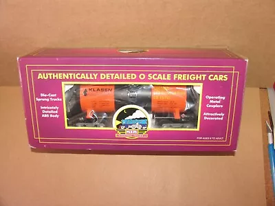 MTH Premier Trains Big MO Klasen Oil Company 8000 Gallon Tank Car 20-96018 NIB • $35