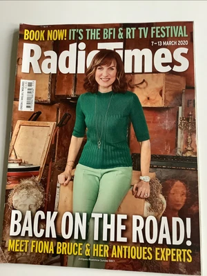 £2 • Buy RadioTimes Magazine - 7 To 13 March 2020 - BACK ON THE ROAD - Meet Fiona Bruce 