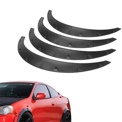 4PCS Universal Fender Flares Wide Body Kit Wheel Arches Durable Parts • $31.05