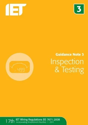 £9.02 • Buy Guidance Note 3: Inspection & Testing By The IET Book The Cheap Fast Free Post