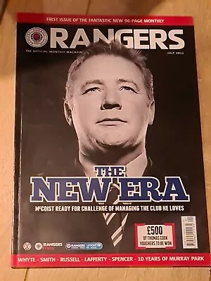 £4 • Buy Rare Rangers News July 2011 Issue 1