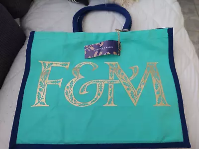 Fortnum And Mason Coronation Tote Bag For Life Jute King Charles British • $29.99