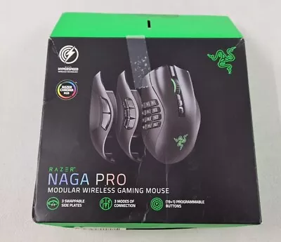 *READ DESC* Razer Naga Pro Wireless Gaming Mouse *B-GRADE* - FREE SHIPPING • $75.65