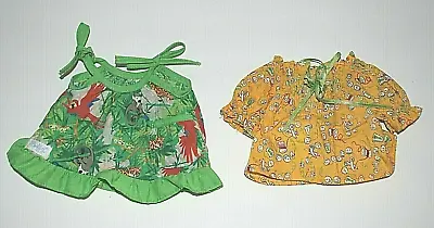 MUFFY VANDERBEAR Outfit Hoppy Rainforest #5490 The Sewing Lesson Dress #4361/62 • $10.79
