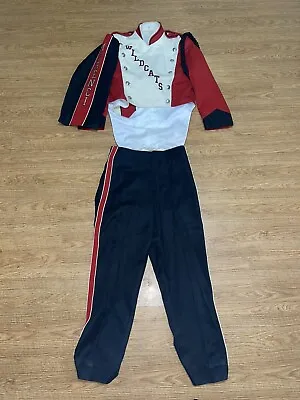 Vtg Morenci Wildcats Band Uniform DeMoulin Bros. Black/Red. Made In The USA • $100