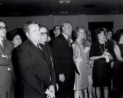 Wernher Von Braun With Wife Maria At Reception - 8x10 Nasa Photo (zz-175) • $8.87