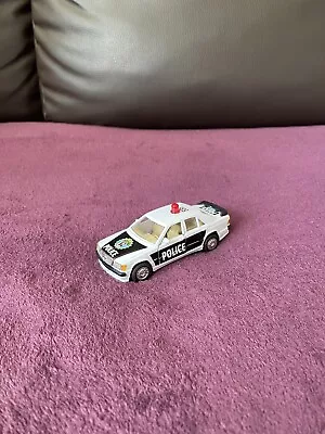 MERCEDES BENZ E-CLASS DIECAST Police Car Diecast Working Pull Back Action • £4