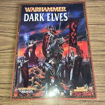 Warhammer Army Book - Dark Elves - Games Workshop 2008 Soft Cover Book • £5