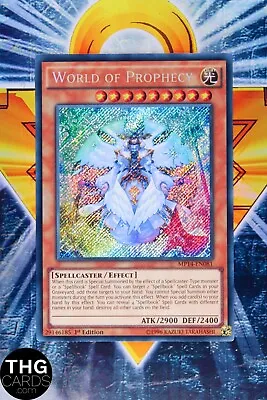 World Of Prophecy MP14-EN081 1st Edition Secret Rare Yugioh Card • £1.99