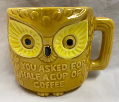 Vintage 1/2 Cup Owl Mug Souvenir From Tennessee - Japan • $8.10