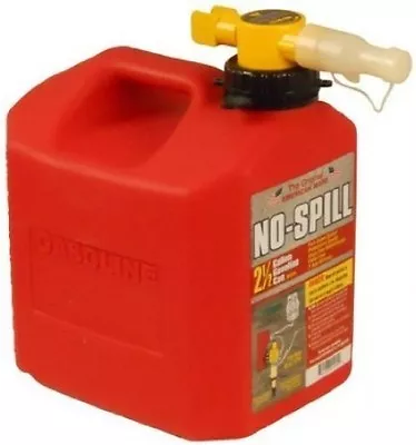 No-Spill  2-1/2-Gallon Poly Gas Can (CARB Compliant) #1405 • $31.49