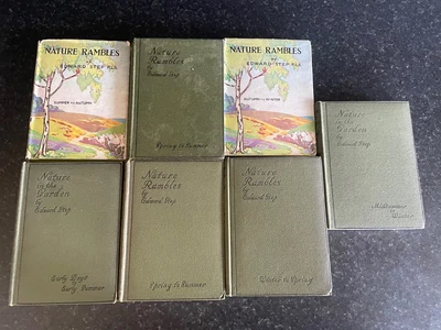 £69.99 • Buy Nature Rambles / Nature In The Garden Books By Edward Step 7 Books
