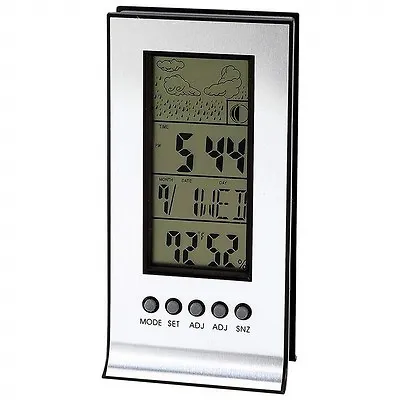 $9.49 • Buy Mitaki-Japan® Indoor Weather Thermometer Station Wireless Digital Clock