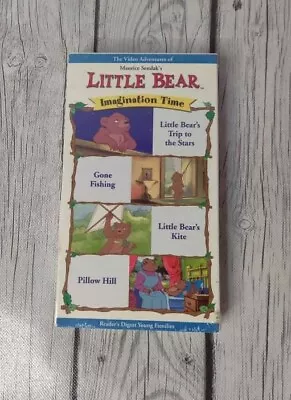 Little Bear Imagination Time Rare 2004 VHS  Nick JR By Maurice Sendak New! • $6.99