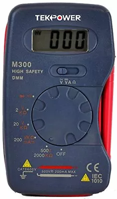 TekPower M300 Mini Digital Pocket Multimeter 13-Range • $9.99