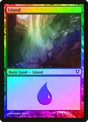 Island (233) FOIL Avacyn Restored PLD Basic Land MAGIC MTG CARD ABUGames • $1.69