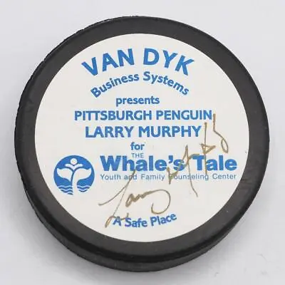 $24.99 • Buy Larry Murphy Pittsburgh Penguins Signed Autographed Penguins Hockey Puck