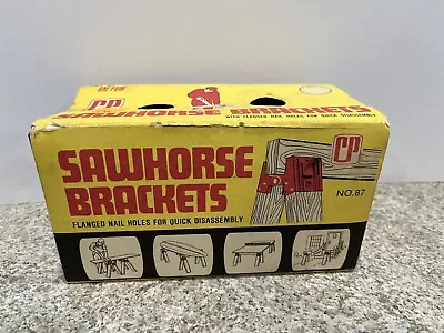 Vintage Crawford Sawhorse Bracket / New Old Stock No 87 • $16.99