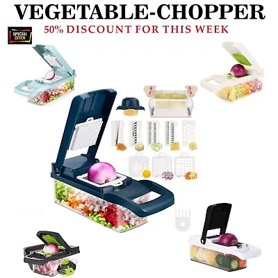 Professional Mandolin Slicer Julienne Cutter Chopper Fruit Vegetable Veg Peeler  • £8.98