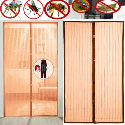 Magnetic Door Net Insect Magic Screen Bug Mosquito Fly Insect Curtain Mesh Guard • £5.60