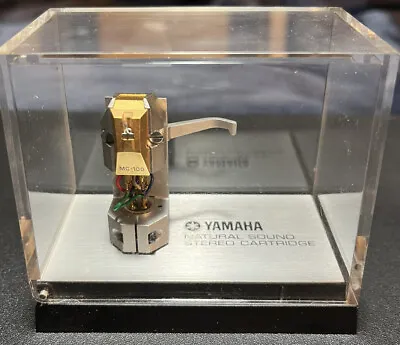 Yamaha MC-100 LOMC Cartridge HS-12 Headshell/ Retipped/ Used Turntable Parts  • $565