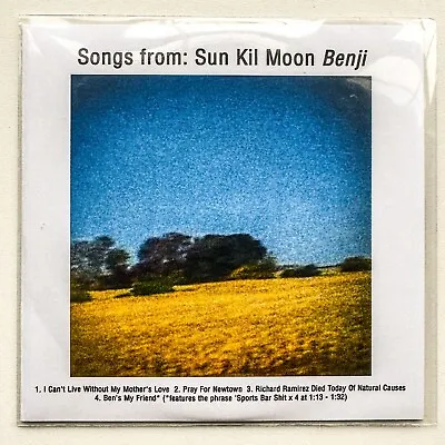 SUN KIL MOON / MARK KOZELEK Songs From Benji / Sings Christmas Carols RARE PROMO • £14.99