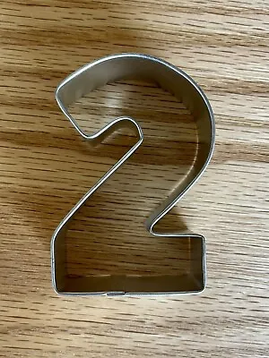 Number 2 Two Cookie Cutter Birthday Cookies • £9.72