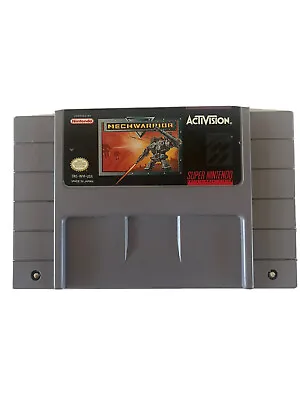 MechWarrior SNES (Super Nintendo Entertainment System 1992) Cart Only • $14.99