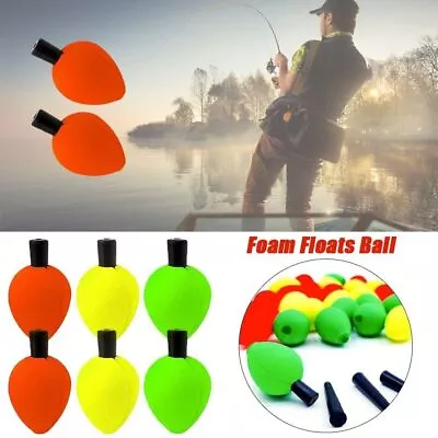 30pcs Foam Peg Floats Fishing Trout Floats Slip Bobber Fishing Tool; • £4.28