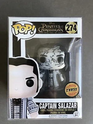 Funko Pop Vinyl Chase Disney Pirates Of The Caribbean #274 Captain Salazar • £37.19