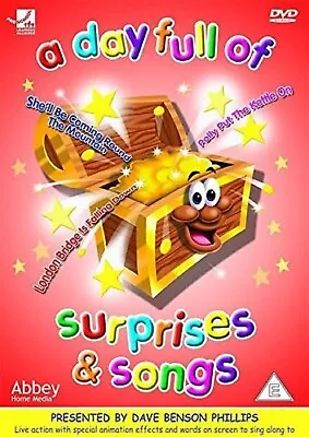 A Day Full Of Surprises And Sing Along Songs Words Fun Games DVD Brand New UK R2 • £9.99