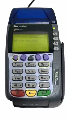 Verifone Omni 3750 POS Credit Card Terminal Chip Reader SOLD AS IS • $20