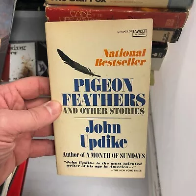 Vintage PIGEON FEATHERS & Other Stories About America JOHN UPDIKE Fawcett • $5.36