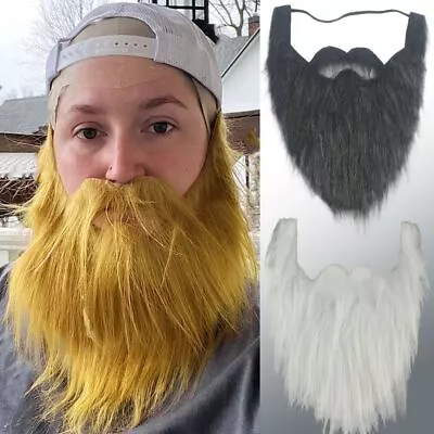 Artificial Beard Realistic Fake Beard  Halloween Costume • £2.89