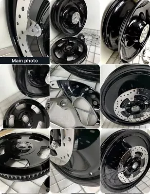 $2500 • Buy Harley V-Rod Gloss Black VRSCA VRSCB 2002 -06 WHEELS-PULLEY ROTOR (OUTRIGHT)