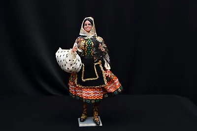 Vintage Marin Chiclana Espana Doll Joven Lagarterana In Traditional Dress • $15