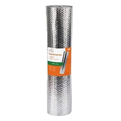 Radiator Heat Reflective Insulating Foil5m X 60cm - 3.6mmSaves Energy & Money • £10.49