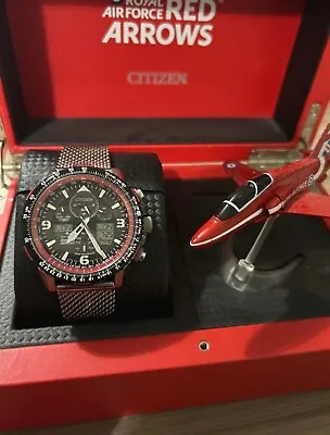 Citizen RAF Red Arrows Limited Edition Promaster Skyhawk AT Watch • £425