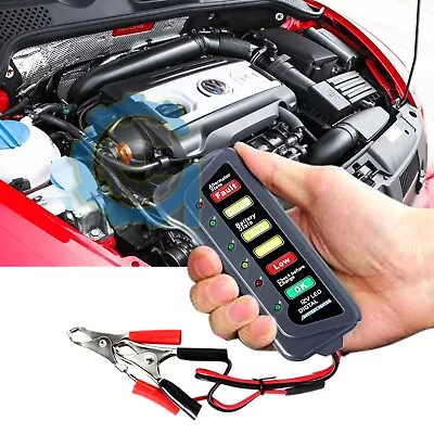 12V Battery Load Tester Car Autocycle Marine Alternator Analyzer Diagnostic Tool • $4.99