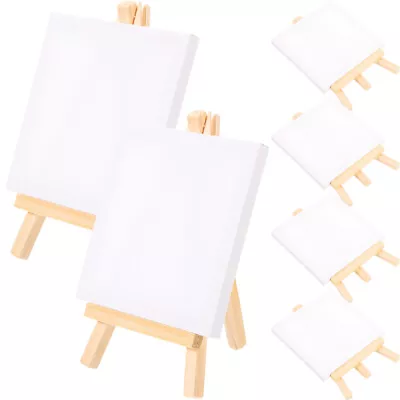 Mini Canvas & Easel Set For Teenagers - Acrylic Painting Kit-RL • £12.65